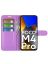 Brodef Wallet Чехол книжка кошелек для Xiaomi Poco M4 Pro 4G фиолетовый