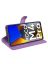 Brodef Wallet Чехол книжка кошелек для Xiaomi Poco M4 Pro 4G фиолетовый