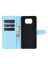 Brodef Wallet Чехол книжка кошелек для Xiaomi Poco X3 NFC голубой