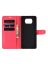 Brodef Wallet Чехол книжка кошелек для Xiaomi Poco X3 NFC красный