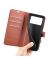 Brodef Wallet Чехол книжка кошелек для Xiaomi Poco X4 Pro 5G коричневый