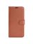 Brodef Wallet Чехол книжка кошелек для Xiaomi Poco X4 Pro 5G коричневый