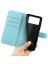 Brodef Wallet Чехол книжка кошелек для Xiaomi Poco X4 Pro 5G голубой