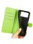 Brodef Wallet Чехол книжка кошелек для Xiaomi Poco X4 Pro 5G зеленый