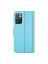 Brodef Wallet Чехол книжка кошелек для Xiaomi Redmi 10 / 10 Prime голубой