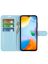 Brodef Wallet Чехол книжка кошелек для Xiaomi Redmi 10C голубой