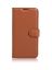 Brodef Wallet Чехол книжка кошелек для Xiaomi Redmi 4A коричневый