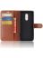 Brodef Wallet Чехол книжка кошелек для Xiaomi Redmi 5 Plus коричневый
