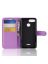 Brodef Wallet Чехол книжка кошелек для Xiaomi Redmi 6 фиолетовый