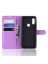 Brodef Wallet Чехол книжка кошелек для Xiaomi Redmi 7 фиолетовый