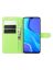 Brodef Wallet Чехол книжка кошелек для Xiaomi Redmi 9 зеленый