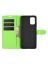 Brodef Wallet Чехол книжка кошелек для Xiaomi Redmi 9T зеленый