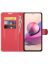 Brodef Wallet Чехол книжка кошелек для Xiaomi Redmi Note 10 красный