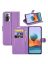Brodef Wallet Чехол книжка кошелек для Xiaomi Redmi Note 10 Pro фиолетовый