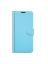 Brodef Wallet Чехол книжка кошелек для Xiaomi Redmi Note 10T / Poco M3 Pro голубой