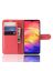 Brodef Wallet Чехол книжка кошелек для Xiaomi Redmi Note 7 / Redmi Note 7 Pro красный