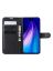 Brodef Wallet Чехол книжка кошелек для Xiaomi Redmi Note 8 черный