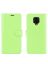 Brodef Wallet Чехол книжка кошелек для Xiaomi Redmi Note 9 Pro / Redmi Note 9S зеленый