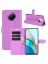 Brodef Wallet Чехол книжка кошелек для Xiaomi Redmi Note 9T фиолетовый