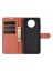 Brodef Wallet Чехол книжка кошелек для Xiaomi Redmi Note 9T коричневый