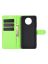 Brodef Wallet Чехол книжка кошелек для Xiaomi Redmi Note 9T зеленый