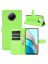 Brodef Wallet Чехол книжка кошелек для Xiaomi Redmi Note 9T зеленый