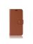 Brodef Wallet Чехол книжка кошелек для ZTE Blade A3 (2019) коричневый