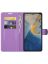 Brodef Wallet Чехол книжка кошелек для ZTE Blade A51 фиолетовый