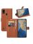 Brodef Wallet Чехол книжка кошелек для ZTE Blade A51 коричневый
