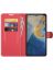 Brodef Wallet Чехол книжка кошелек для ZTE Blade A51 красный