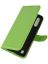 Brodef Wallet Чехол книжка кошелек для ZTE Blade A7 2020 с вырезом под датчик отпечатка пальца зеленый