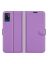 Brodef Wallet Чехол книжка кошелек для ZTE Blade A71 фиолетовый