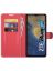 Brodef Wallet Чехол книжка кошелек для ZTE Blade A71 красный