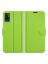 Brodef Wallet Чехол книжка кошелек для ZTE Blade A71 зеленый
