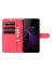 Brodef Wallet Чехол книжка кошелек для ZTE Blade L210 красный