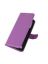 Brodef Wallet Чехол книжка для ZTE Blade A7 2020 с вырезом под датчик отпечатка пальца фиолетовый