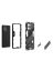 Punk противоударный чехол с подставкой для Oppo Reno 7 (4G) Черный