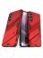 Punk противоударный чехол с подставкой для Samsung Galaxy S22 Plus / S22+ Красный