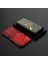 Punk противоударный чехол с подставкой для Xiaomi Poco M3 Красный