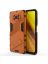 Punk противоударный чехол с подставкой для Xiaomi Poco X3 NFC Оранжевый