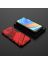 Punk противоударный чехол с подставкой для Xiaomi Redmi Note 9 Pro / Redmi Note 9S Красный
