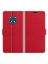Retro Чехол книжка для Nokia XR20 Красный