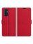 Retro Чехол книжка для Oppo Reno 6 Красный