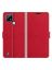 Retro Чехол книжка для Realme C21 Красный