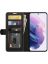 Retro Чехол книжка для Samsung Galaxy S22 Plus / S22+ Черный