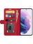 Retro Чехол книжка для Samsung Galaxy S22 Plus / S22+ Красный