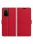 Retro Чехол книжка для Xiaomi Poco F3 Красный