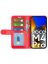 Retro Чехол книжка для Xiaomi Poco M4 Pro 4G Красный