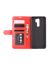 Retro Чехол книжка для Xiaomi Redmi 9 Красный