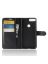 Wallet Чехол книжка с магнитом эко кожаный с карманом для карты на Huawei Honor 7C / Honor 7A Pro черный